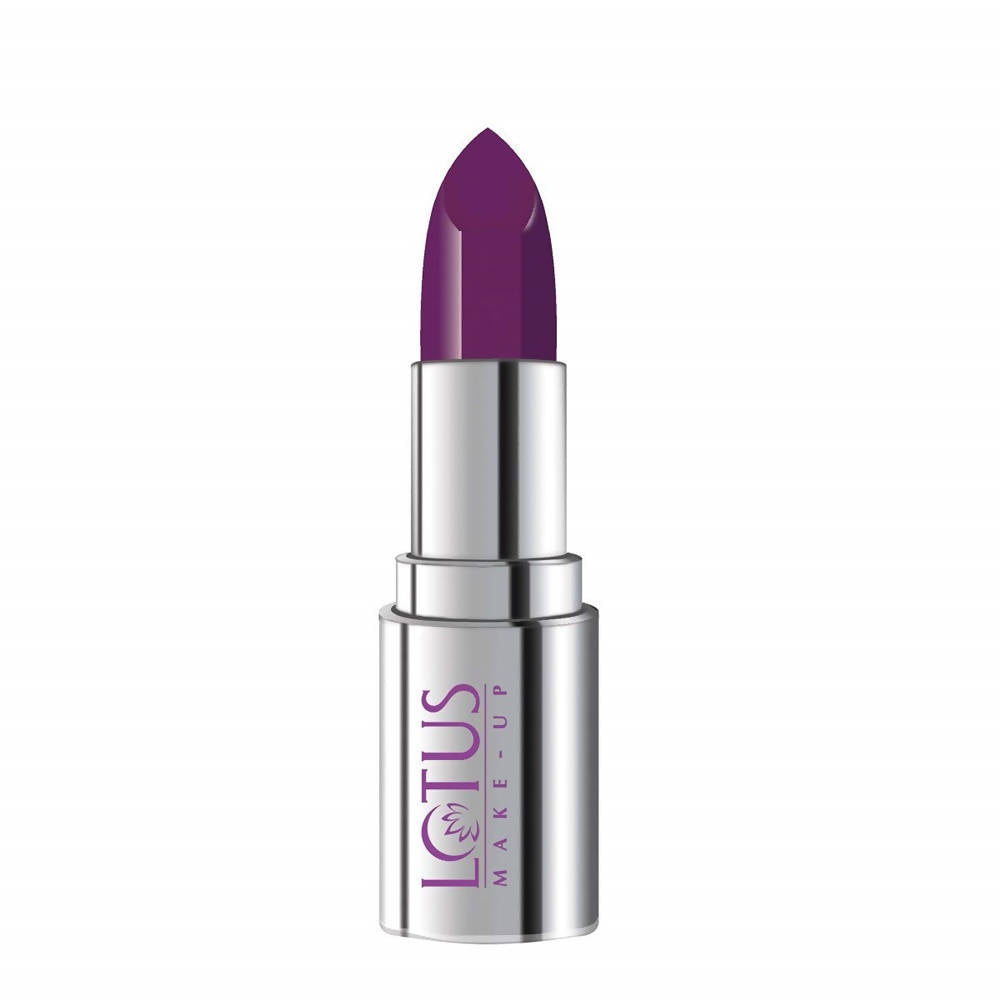 Lotus Makeup Ecostay Butter Matte Lip Color Vavatious Voilet, Purple (4 Gm) - Distacart