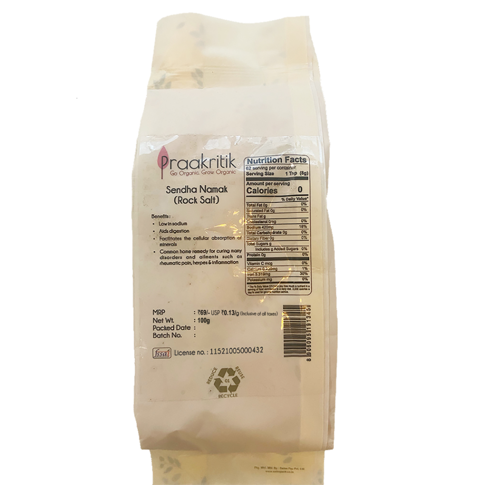 Praakritik Natural Rock Salt - Distacart