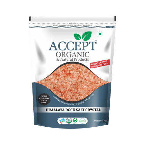 Accept Organic Himalaya Rock Salt Pink Crystal