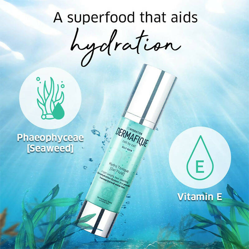 Dermafique Hydra Tonique Gel Fluid Hydrating Moisturizer - Distacart