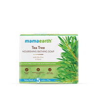 Thumbnail for Mamaearth Tea Tree Nourishing Bathing Soap 