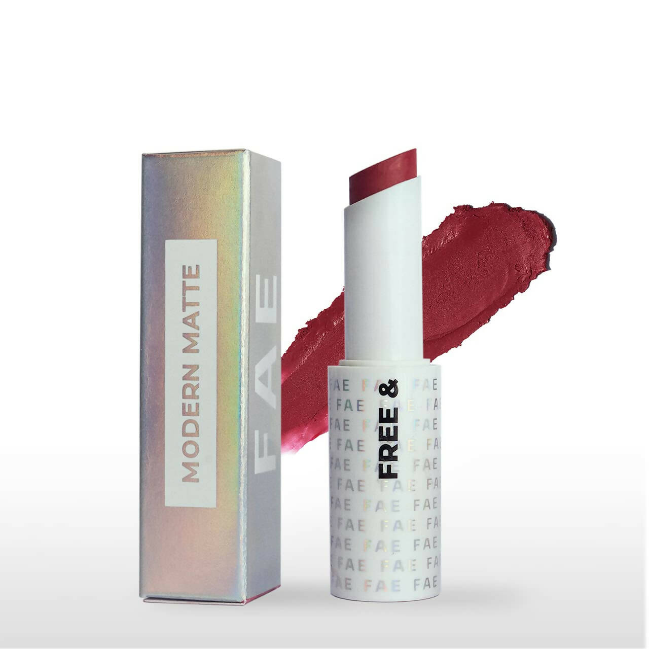 FAE Beauty Merlot Pink Modern Matte Lipstick - Shade Eccentric - Distacart