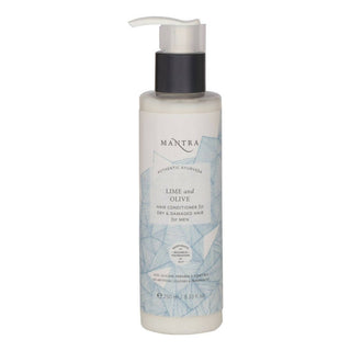 Mantra Herbal Lime and Olive Hair Conditioner For Dry And Damaged Hair For Men - Distacart