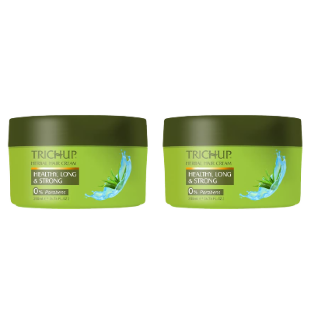 Vasu Healthcare Trichup Healthy, Long & Strong Herbal Hair Cream - Distacart