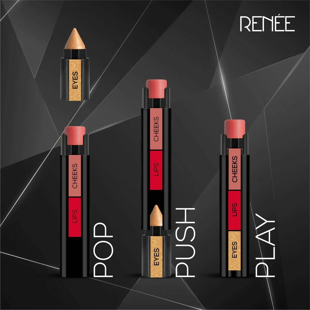 Renee Fab Face 3 in 1 Make-up Stick - Distacart