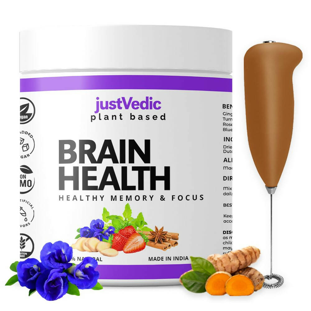 Just Vedic Brain Health Drink Mix - Distacart
