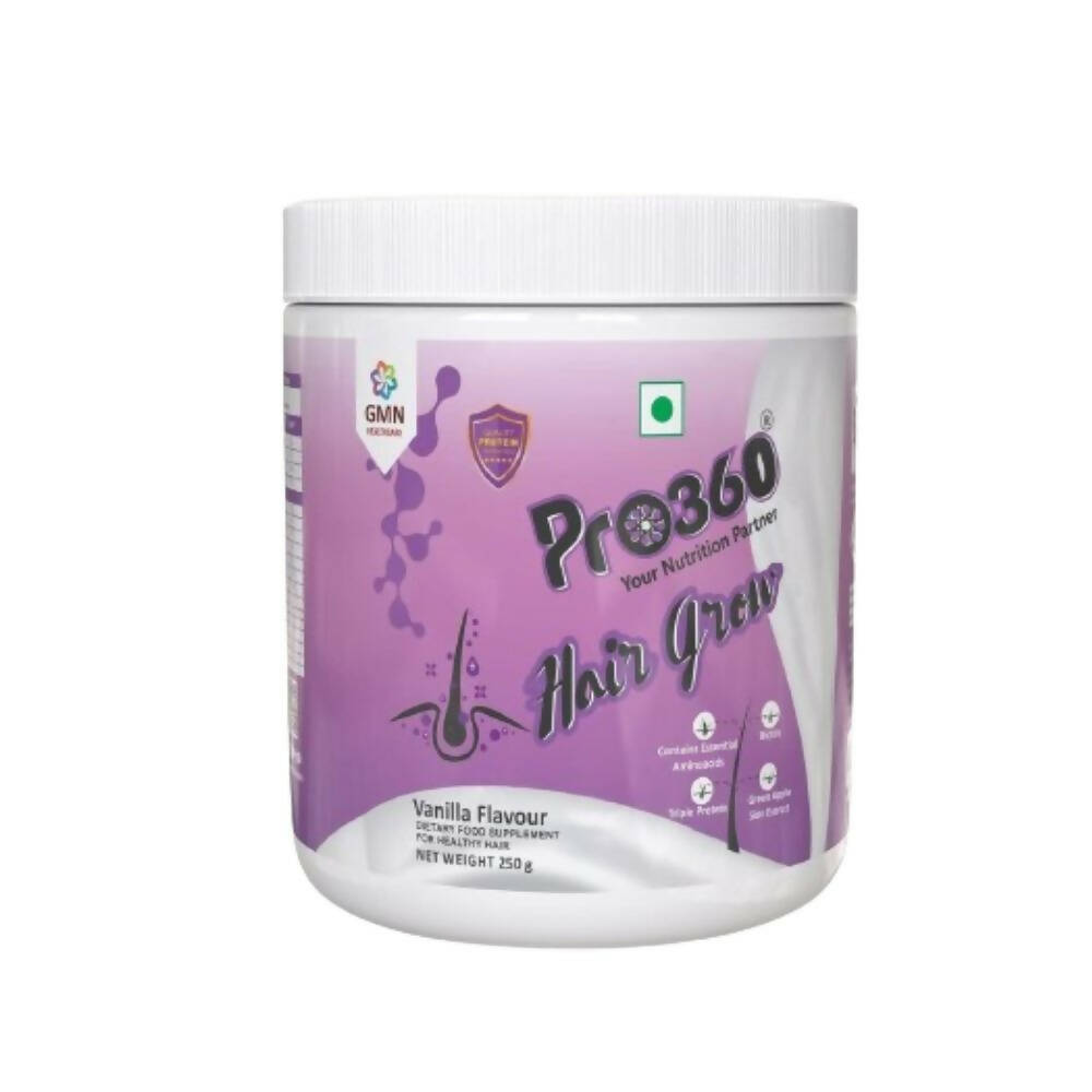 Pro360 Hair Grow Protein Powder for Healthy Hair Growth - Distacart