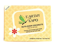 Thumbnail for Earthy Sapo Nuts over Coconuts Body Cum Hair Soap - Distacart