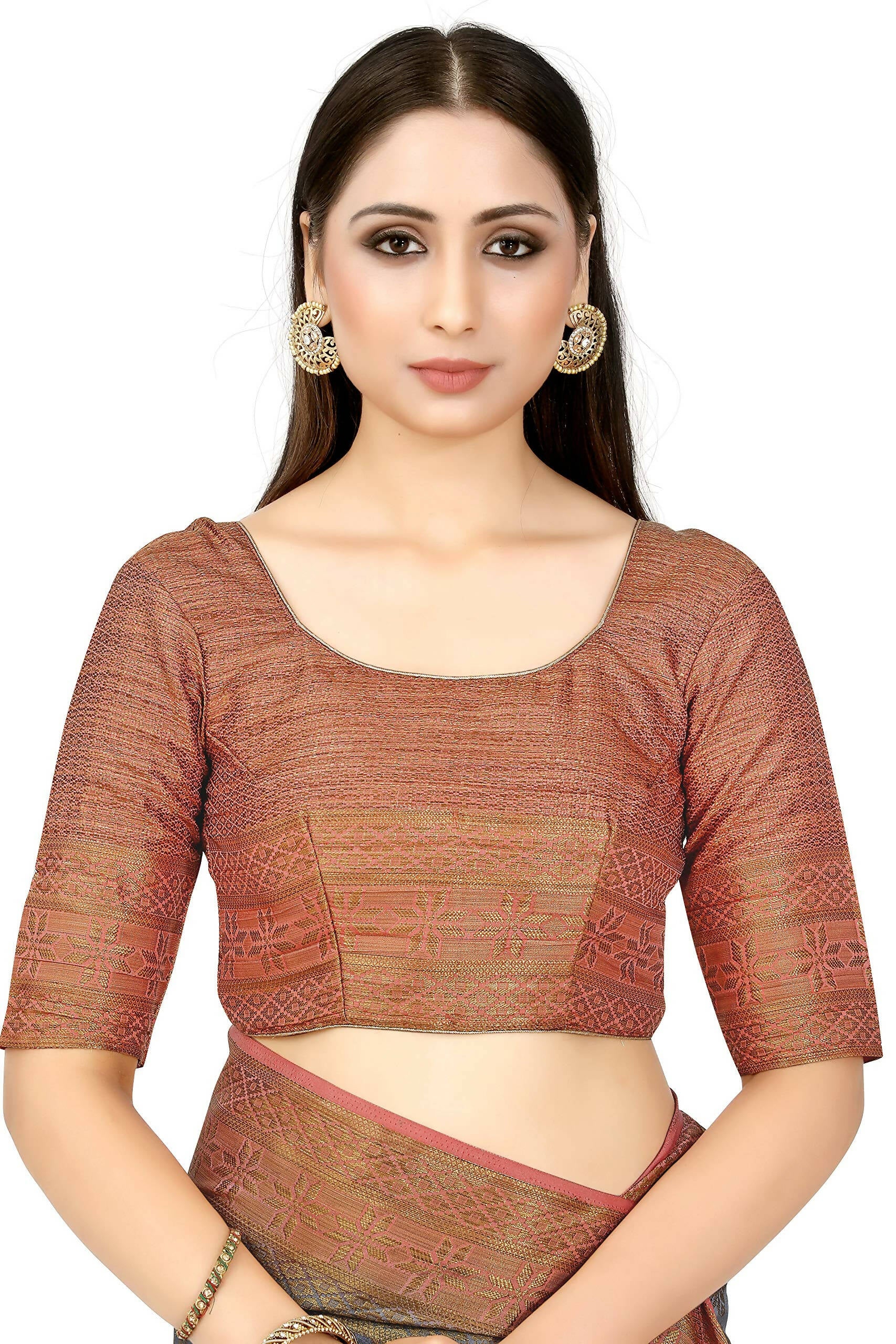 Mimosa Women's Patola Art Silk Grey Saree - Distacart