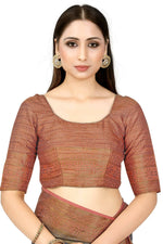 Thumbnail for Mimosa Women's Patola Art Silk Grey Saree - Distacart