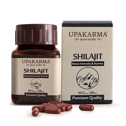Upakarma Ayurveda Shilajit Capsules - Distacart