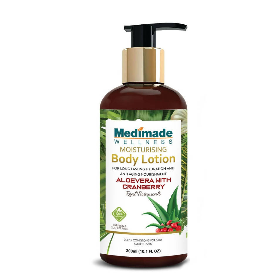 Medimade Wellness Moisturising Body Lotion With Aloevera With Cranberry - Distacart