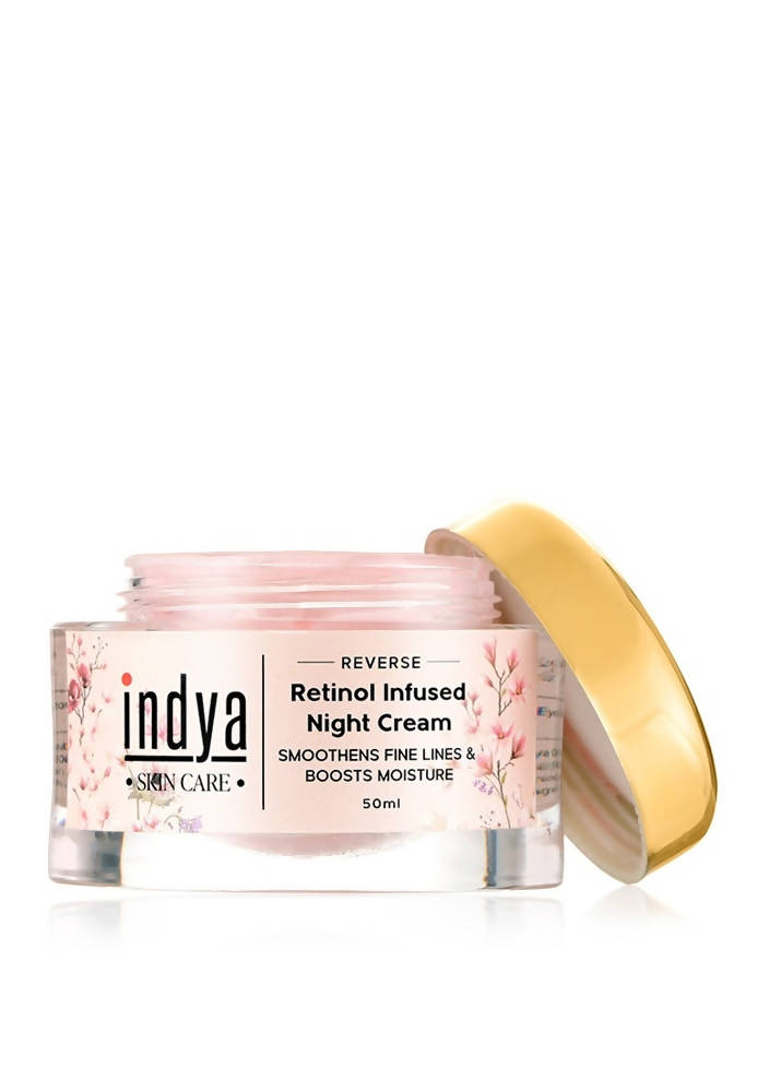 Indya Retinol Infused Night Cream - Distacart