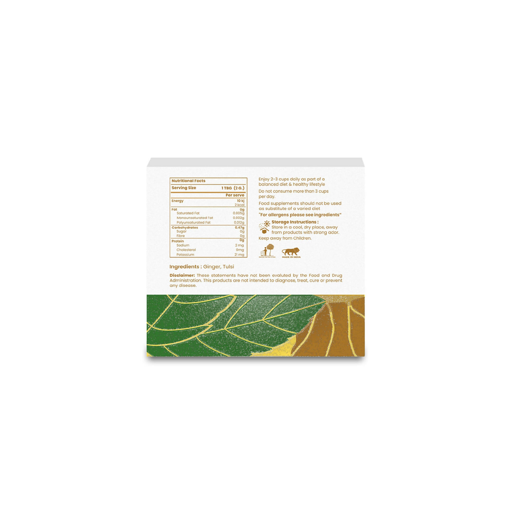 Shivamastu Ayurveda Respire Herbal Tea - 20 Pyramid Teabags - Distacart