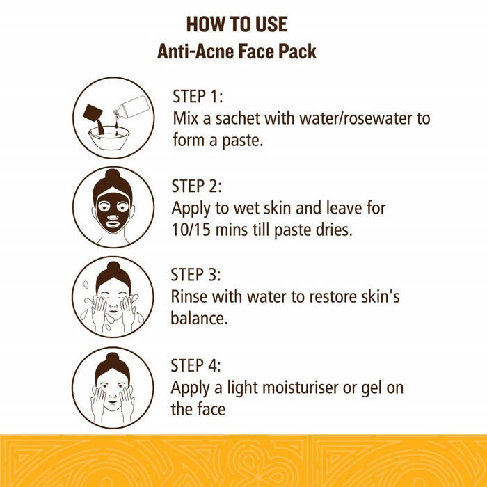Soultree Anti-Acne Face Pack How To Use