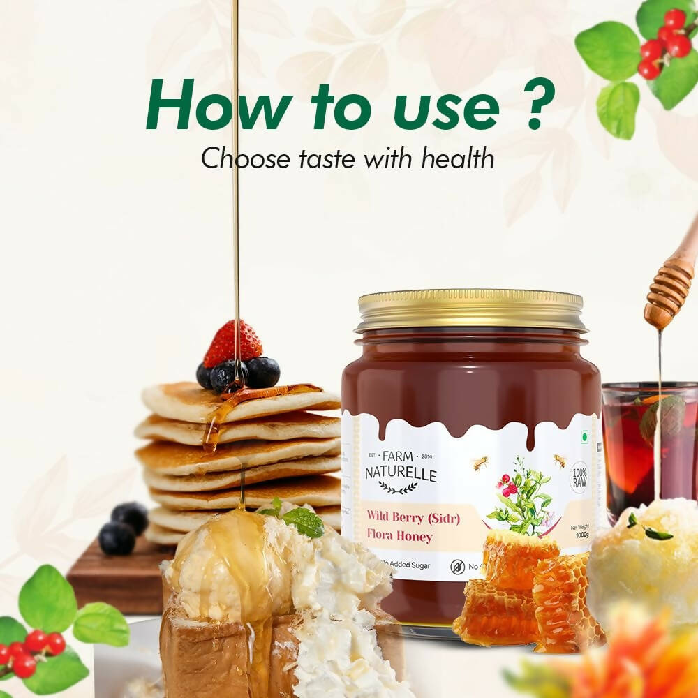 Farm Naturelle Wild Berry (Sidr) Flora Honey - Distacart