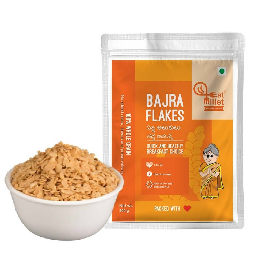Eat Millet Bajra Flakes - Distacart