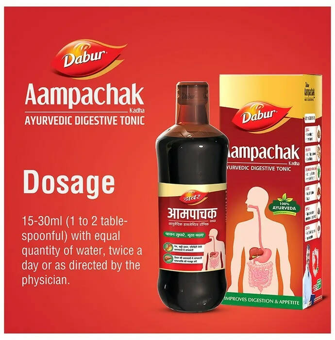 Dabur Aampachak Kadha Ayurvedic Digestive Tonic - Distacart