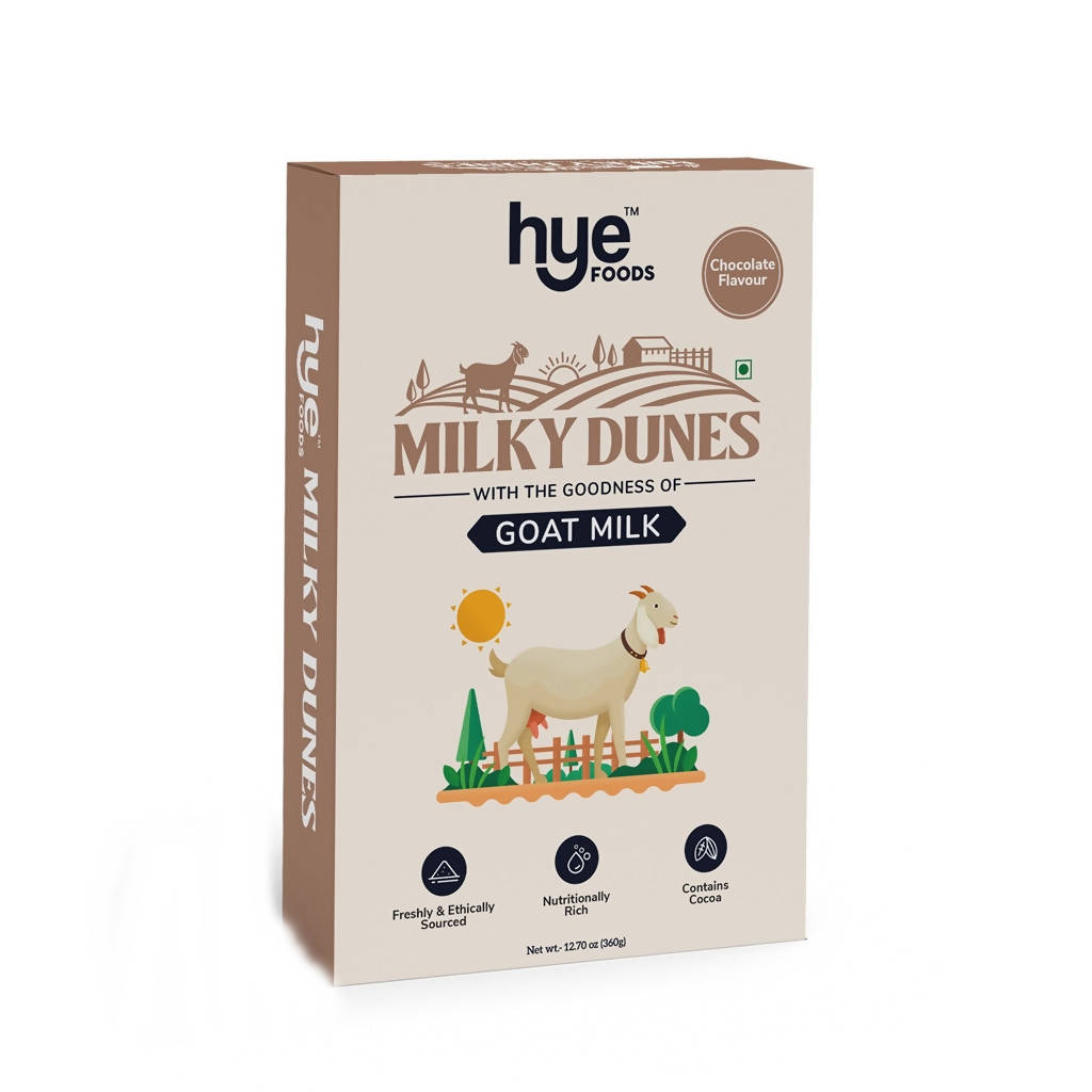 Hye Foods Milky Dunes Goat Milk Powder - Chocolate Flavour