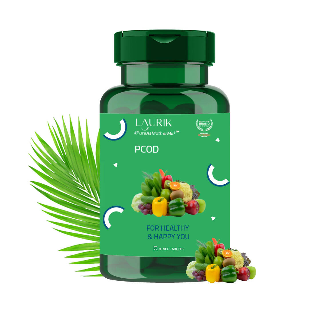 Laurik PCOD Balance Tablets With Vitamin D2, Folate And Inositol For Women Health - Distacart