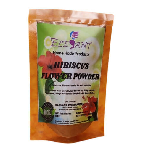 Elegant Organic Hibiscus Flower Powder - Distacart