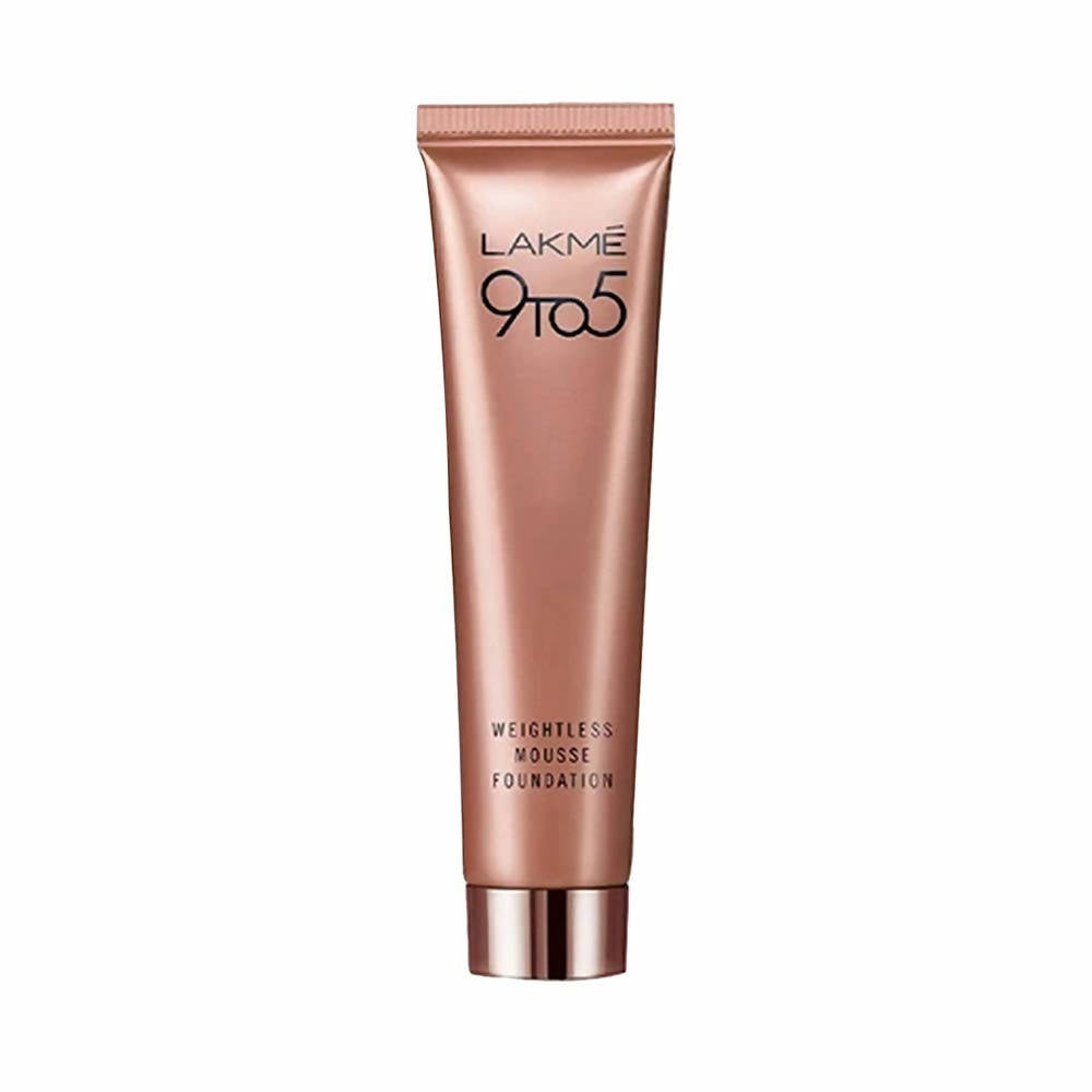 Lakme 9to5 Weightless Mousse Foundation - Bronzed Glow - Distacart