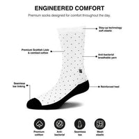 Thumbnail for Socksoho Luxury Men Socks Resilient Brown Edition