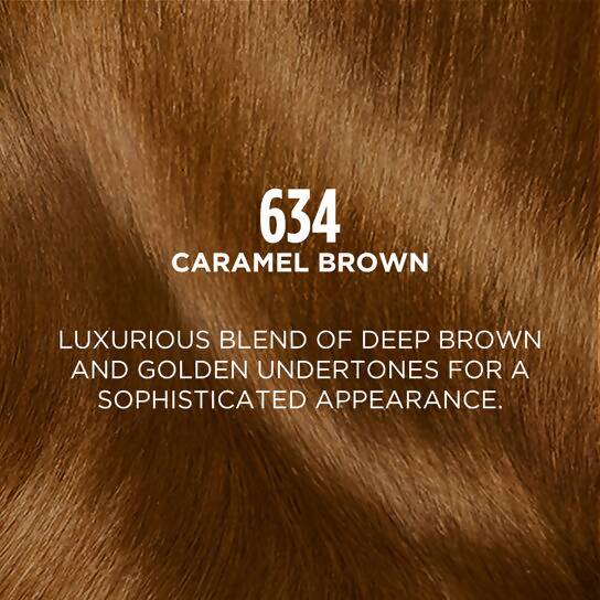 L'Oreal Paris Casting Creme Gloss Ultra Visible Conditioning Hair Color - 634 Caramel Brown - Distacart