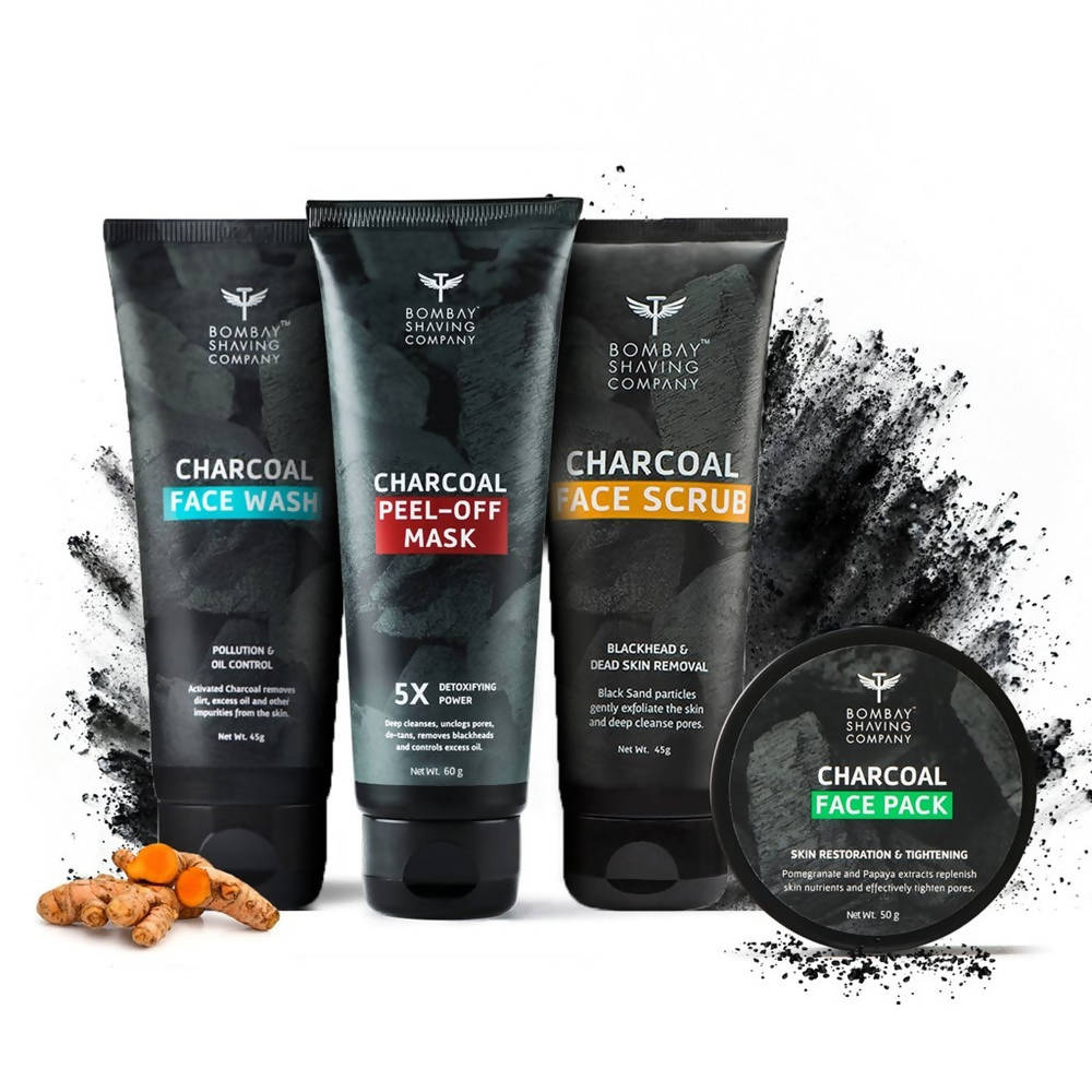 Bombay Shaving Company Charcoal Facial Starter Kit 