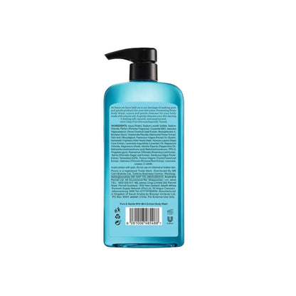Pears Pure & Gentle Body Wash with Mint Extract - Distacart
