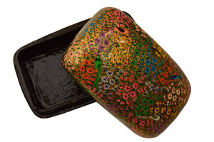 Nizalia Assorted Multicolour Chinar Oval Box