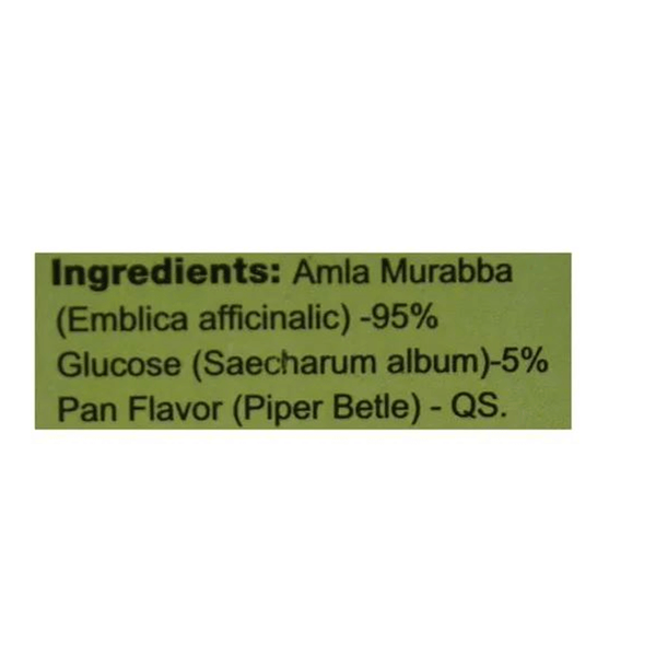 Sri Sri Tattva Amla Candy Paan Flavoured  Ingredients