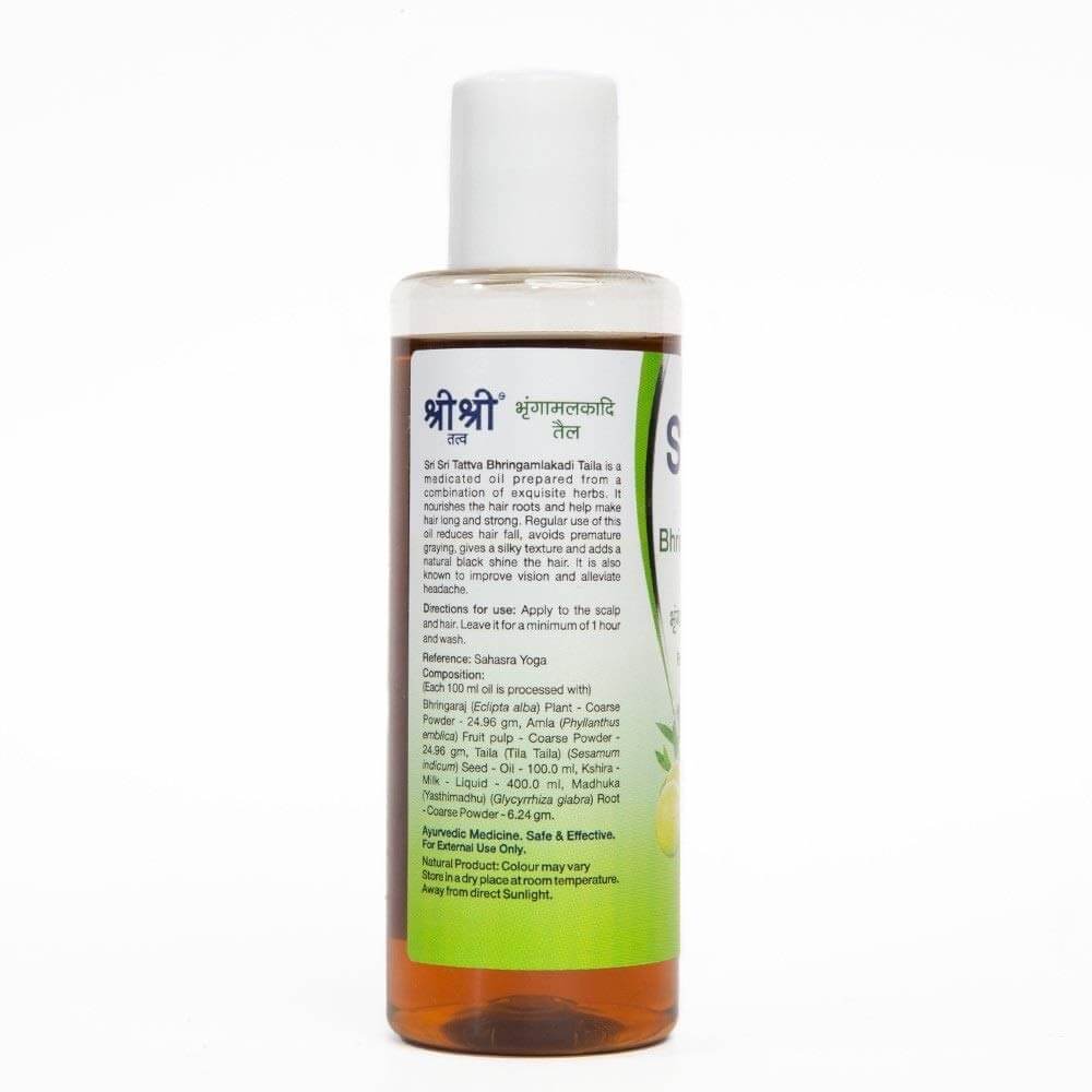 Sri Sri Tattva Bhringamalakadi Taila Ingredients