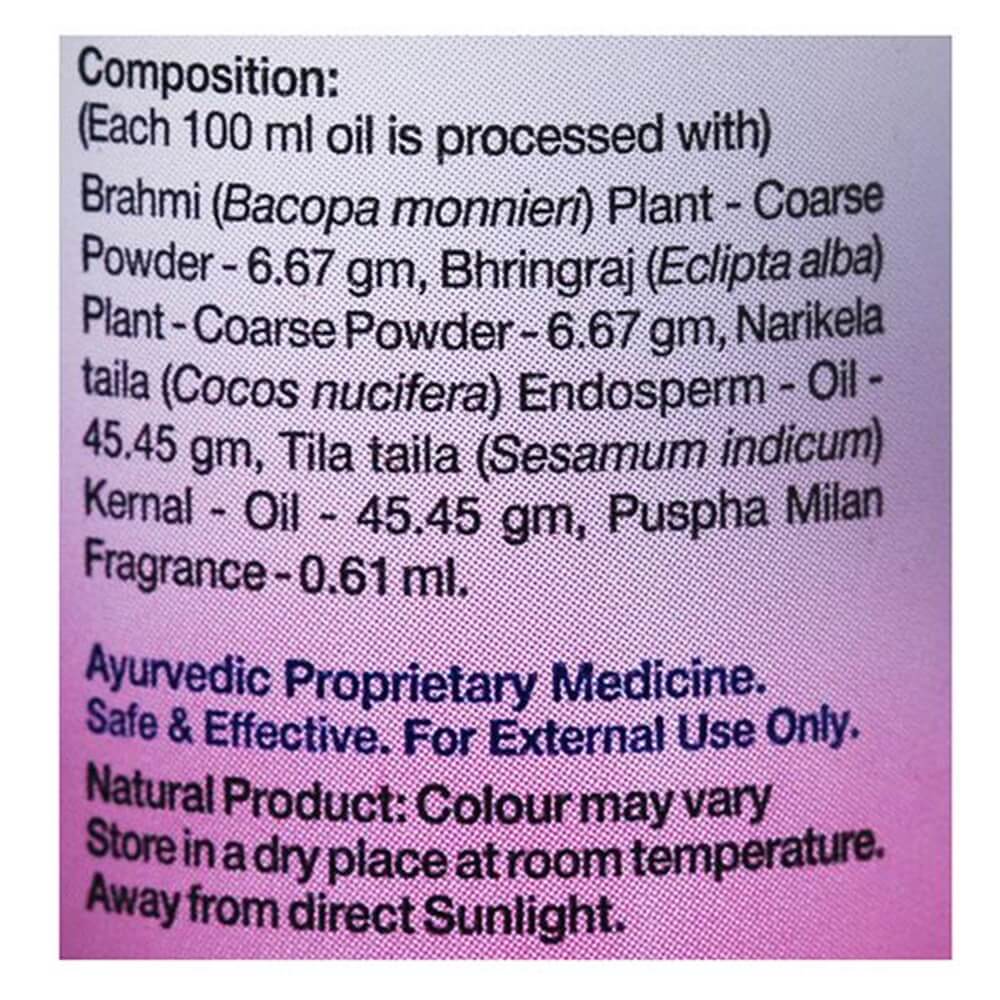 Sri Sri Tattva Brahmi Bhringaraj Taila Composition