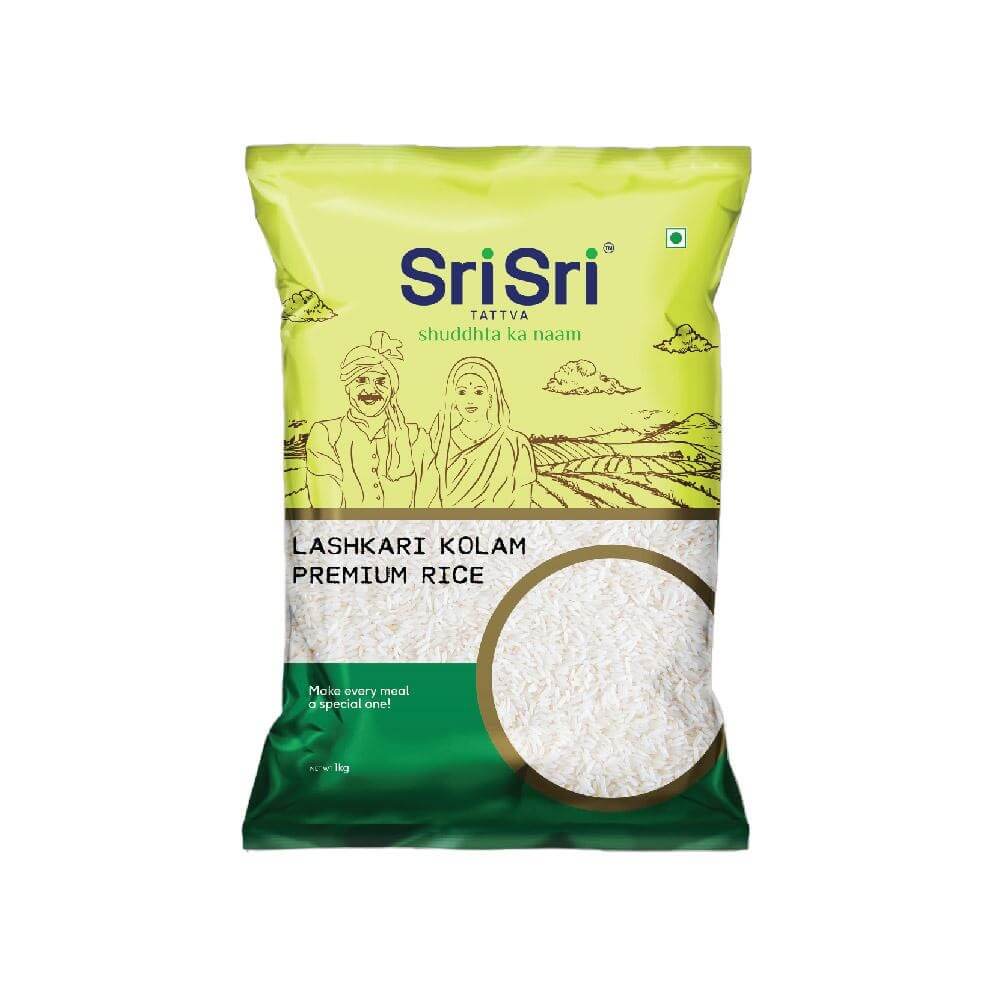 Sri Sri Tattva Lashkari Kolam Premium Rice
