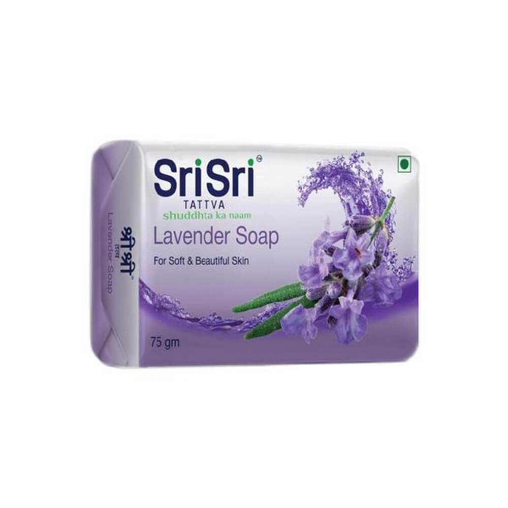 Sri Sri Tattva Lavender Soap - 75 Gm - Distacart