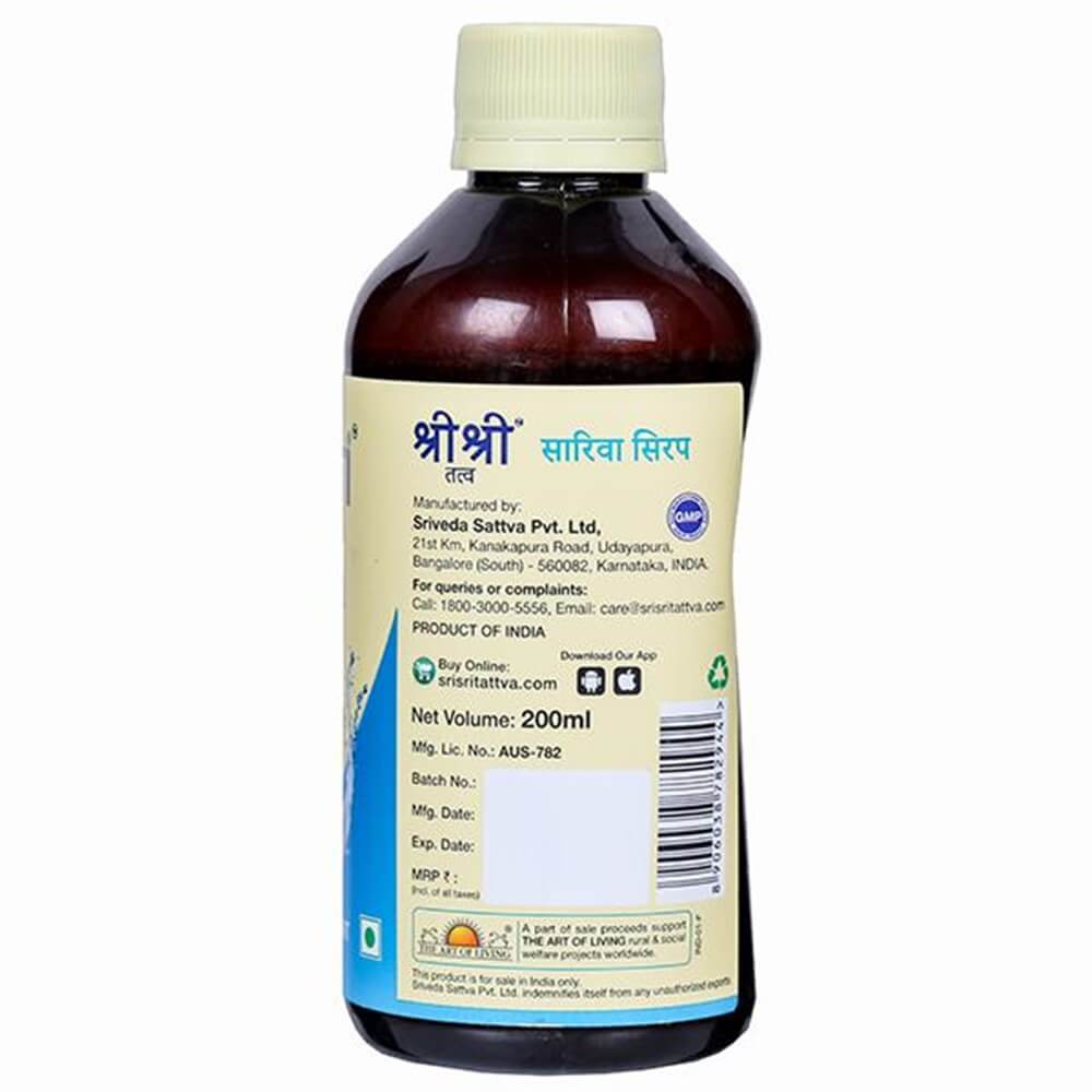 Sri Sri Tattva Sariva Syrup 200 ml