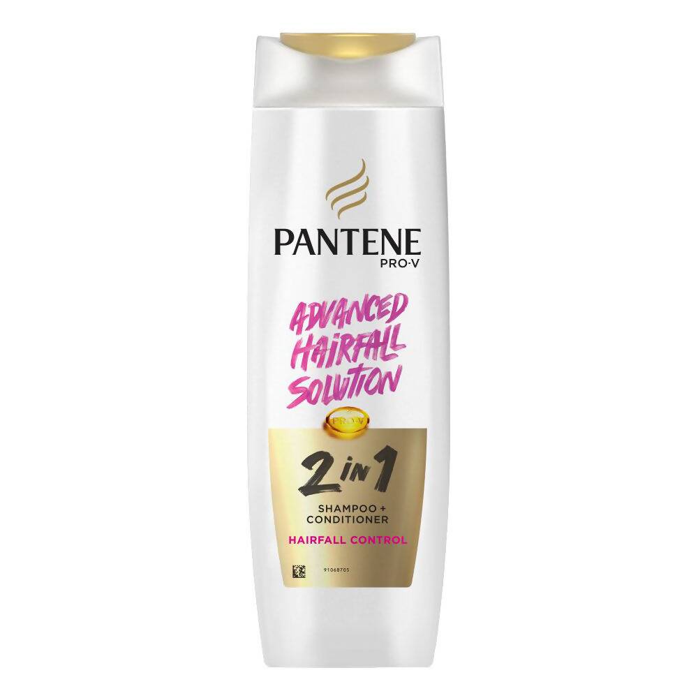 Pantene 2 In 1 Hairfall Control Shampoo + Conditioner - Distacart