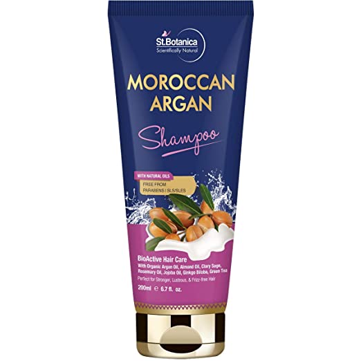 St.Botanica Moroccan Argan Hair Shampoo - Distacart