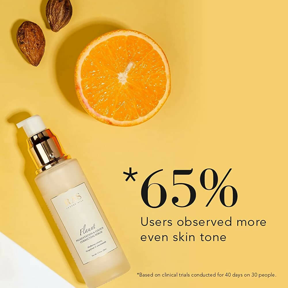 Ras Luxury Oils Flaunt Pigmentation & Complexion Correcting Serum - Distacart