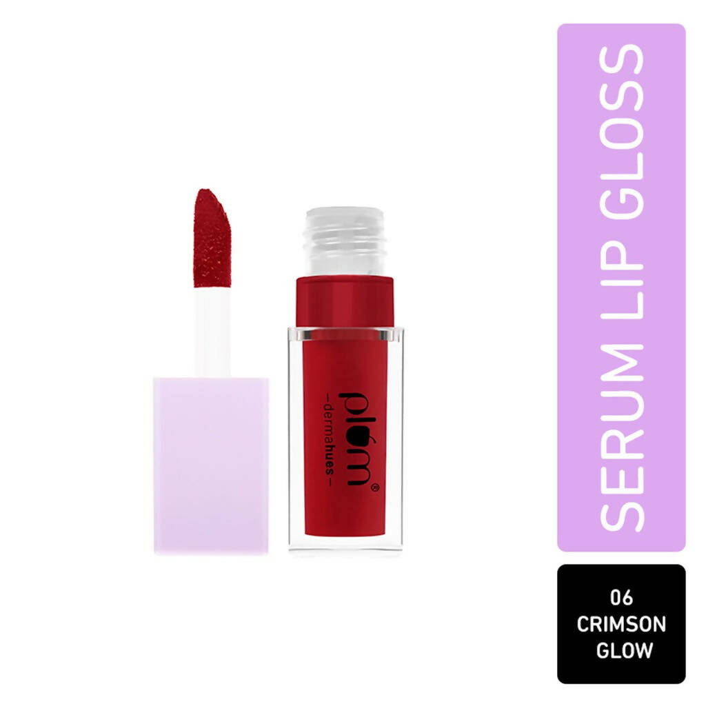 Plum Keep It Glossy Serum Lip Gloss 06 Crimson glow - Distacart