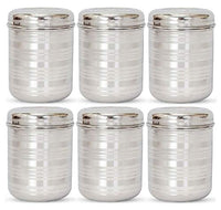 Thumbnail for Stainless Steel Canisters 6 Pieces