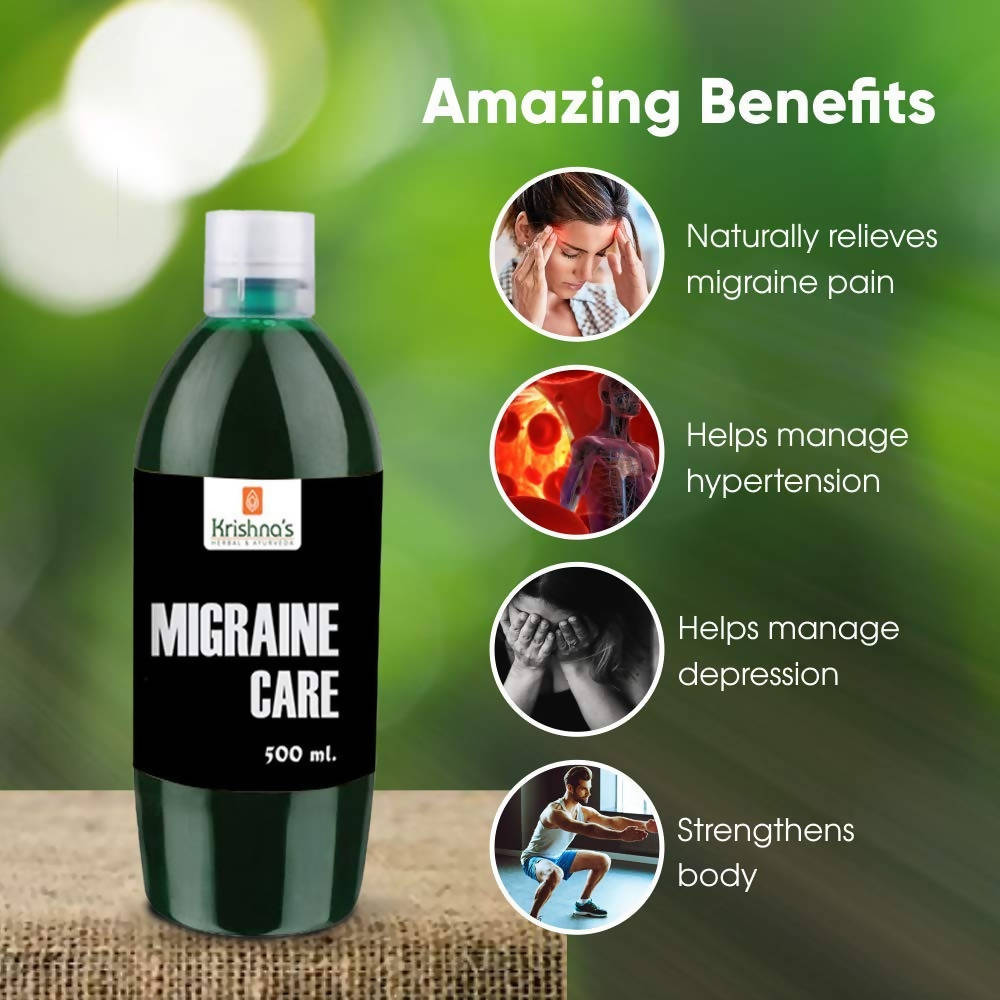 Krishna's Herbal & Ayurveda Migraine Care Juice