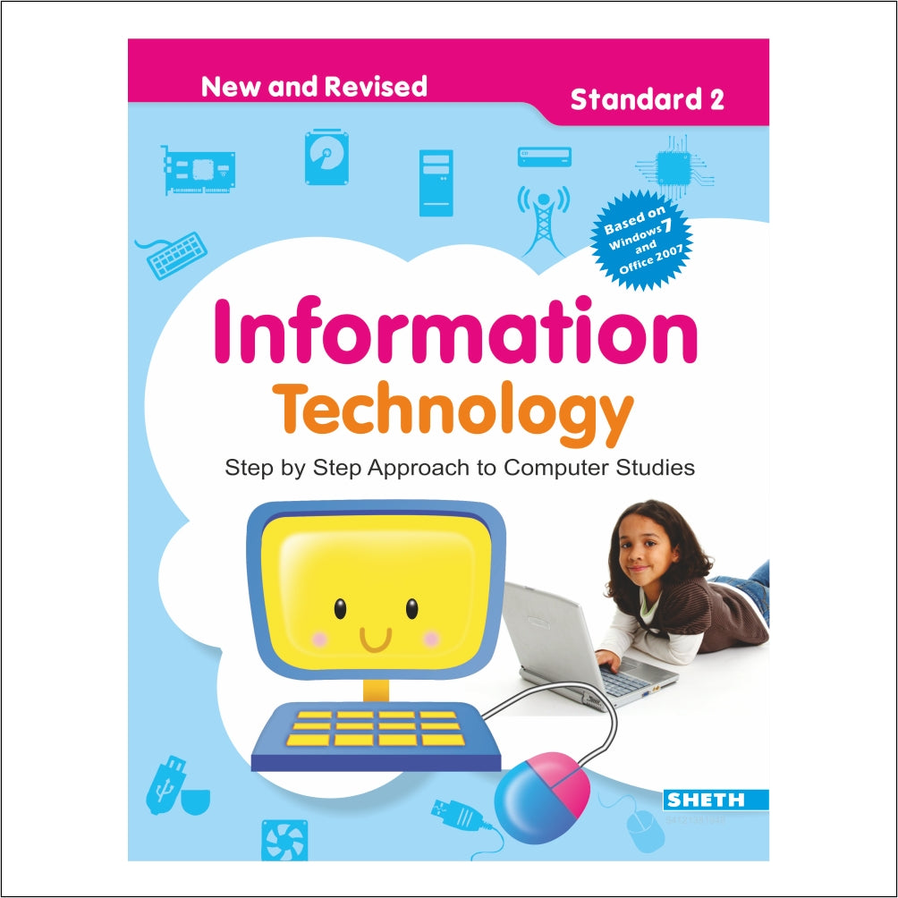 Self Enhancement Student Workbooks Grade 2| Set of 4|Computer|Grammar|World of Knowledge-Value Education| Ages 7-8 Year - Distacart
