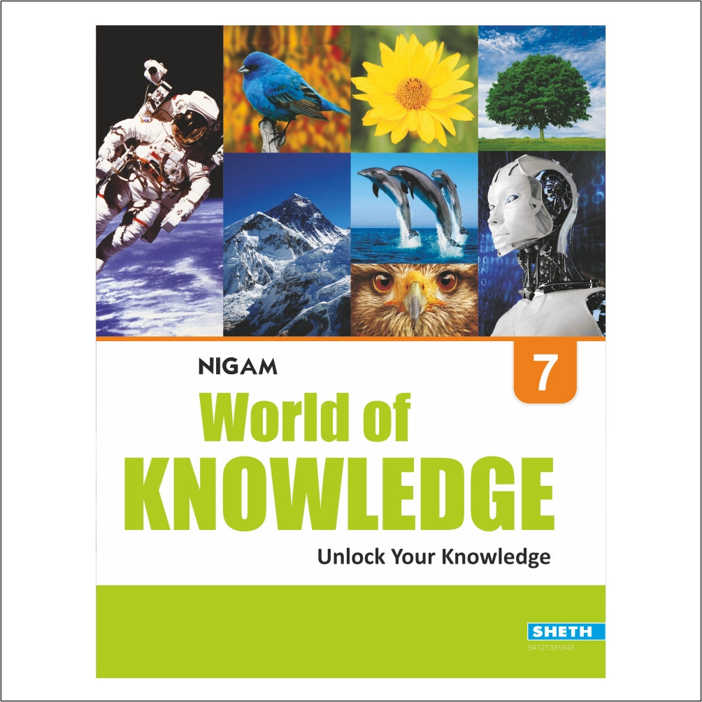 Self Enhancement Student Workbooks Grade 7| Set of 4|Computer-Grammar-World of Knowledge-Value Education|Ages 12-13 Year - Distacart