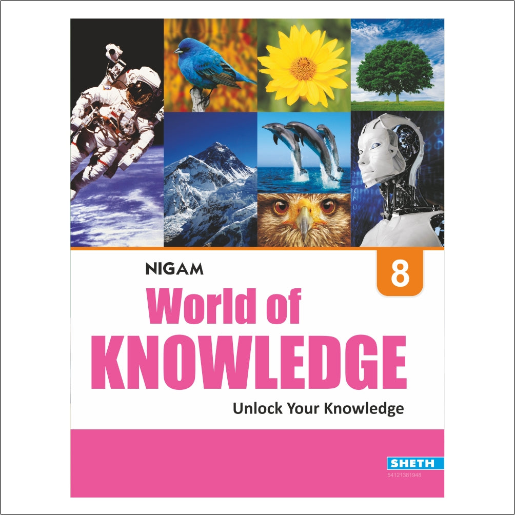 Self Enhancement Student Workbooks Grade 8| Set of 4|Computer-Grammar-World of Knowledge-Value Education|Ages 13-14 Year - Distacart