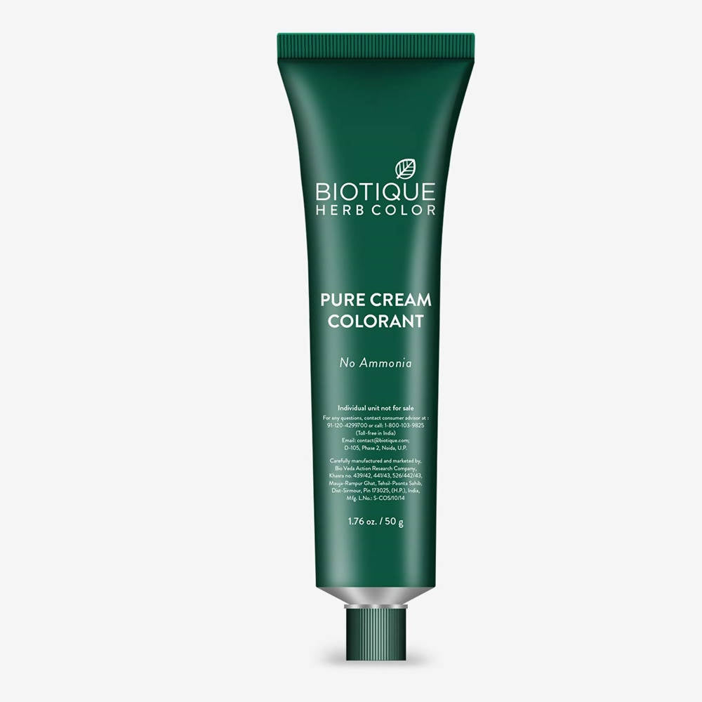 Biotique Bio Herbcolor 1N Natural Black Conditioning Color - Distacart