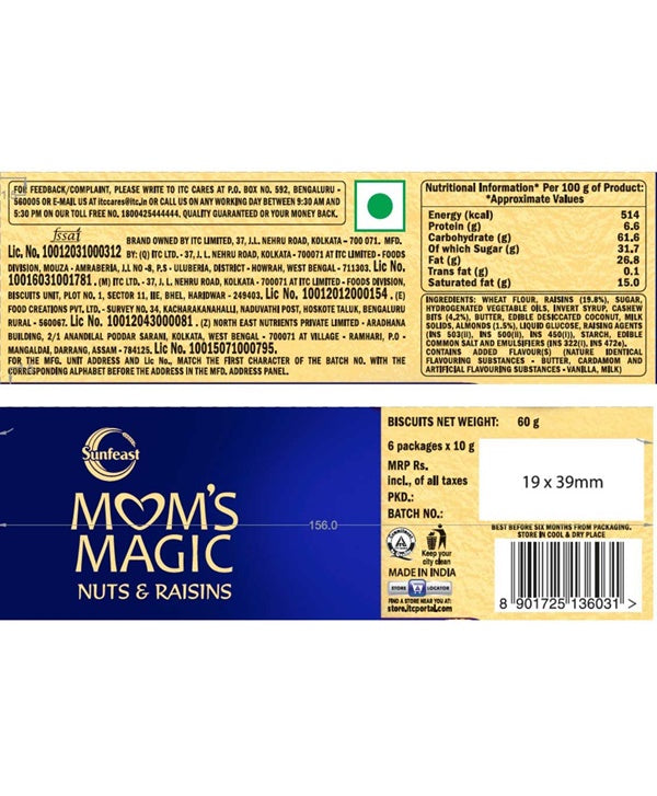  Mom's Magic Nuts and Raisins