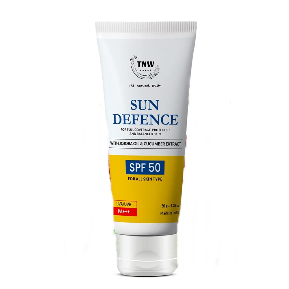 The Natural Wash Sun Defence SPF 50 Cream - Distacart