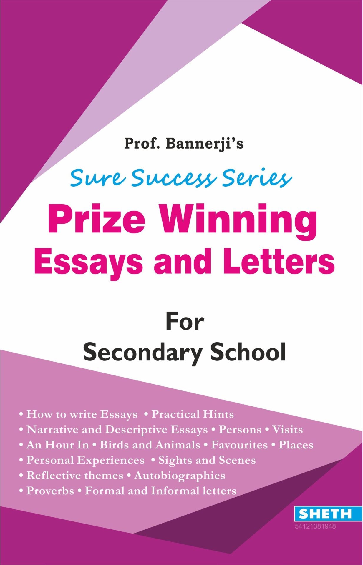 Sure Success Prize Winning Essays & Letters for Secondary School| English Essays| Ages 10-16 Years - Distacart